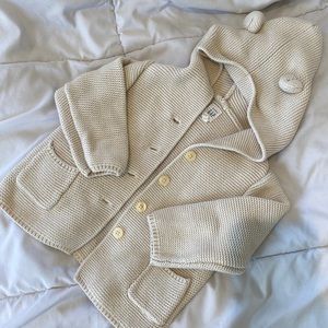 GAP Baby Brannan Sweater, cream. 18-24m
